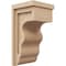Ekena Millwork 7"W x 7"D x 14"H Wide Highland Rough Cedar Woodgrain TimberThane Corbel, Primed Tan CORUR07X07X14HLDRCPR - alternate 1